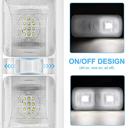 12V RV Led Interior Lights 750 Lumens (1 pcs(square))
