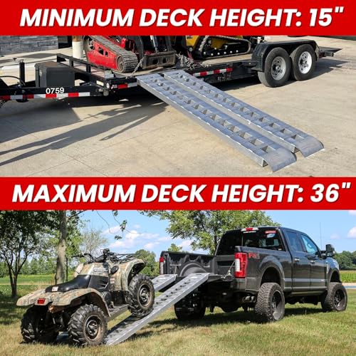 Heavy Duty Aluminum Loading Ramps (6')