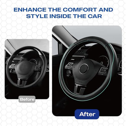 Memory Foam Steering Wheel Cover (Mint)