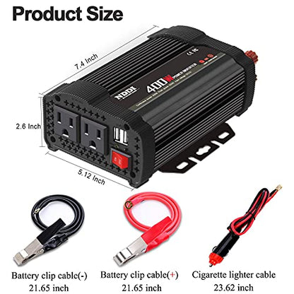 400W Power Inverter (400W-B)