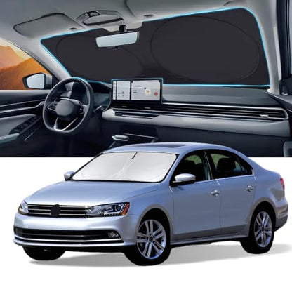 Windshield Sunshade for 2011 (Fit VW Jetta 2011-2018)