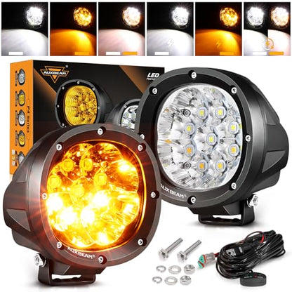 P4 Series 4In Round Offroad Light (P4 Series-6 Modes Spot Beam)
