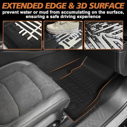 Floor Mats for 2024 2025 2026 Dodge Charger EV Accessories (Charger EV | 2024+)
