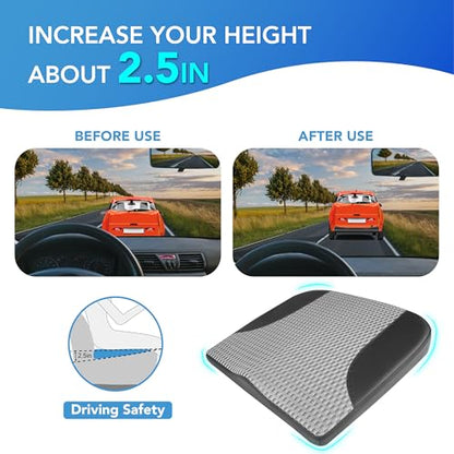 Car Seat Cushion (Black&gray)