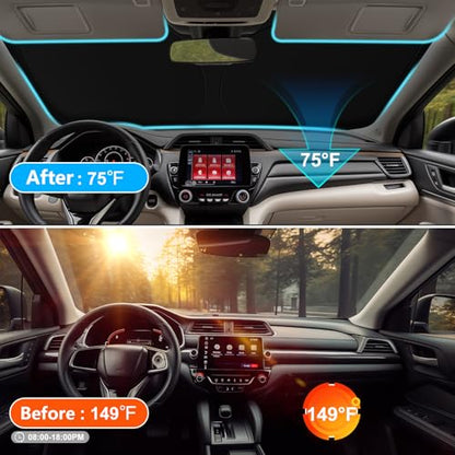 Windshield Sunshade for Honda CRV Sun Shade 2023 (For 2023-2026 Honda CRV)