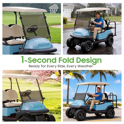 Golf Cart Windshield for Club Car Precedent (Tinted)