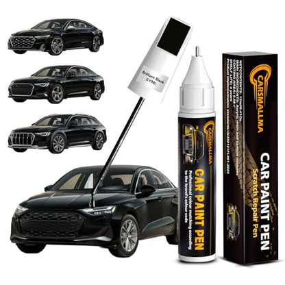 LY9B Brilliant Black Car Touch Up Paint for Audi (Audi / LY9B Brilliant Black for All Models)