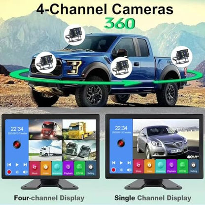 4K RV Backup Camera System (10.1 Inch Monitor)
