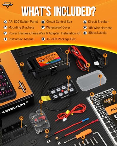 8 Gang Switch Panel Bluetooth RGB AR (RGB (No Remote,Bluetooth One side) / 8 Gang)