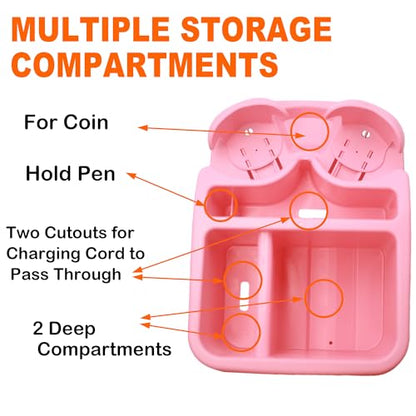 Car Console Organizer (Pink)