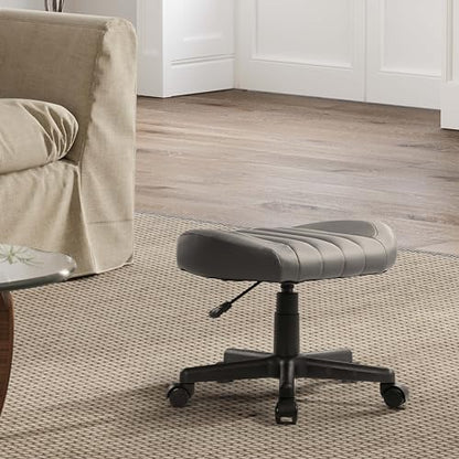 Height Adjustable Foot Stool (Grey)