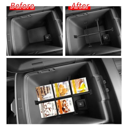Center Console Armrest Box Divider for Kia Telluride 2027 Base Trims (Center Console Armrest Box Divider)