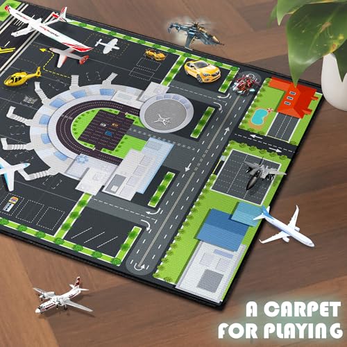 Play Rug for Playroom (2'x 3' / Airport01)