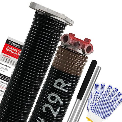 Pair of 1.75" Garage Door Torsion Springs Set with Non (0.234X1.75"X29")