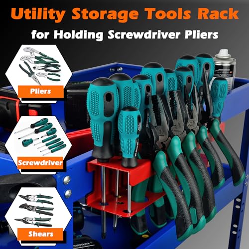 Magnetic Screwdriver Holder (Red Magnetic Screwdriver Rack)
