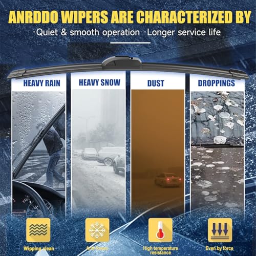 Windshield Wiper Blades Replacement for 2020 (26"+18"+10")