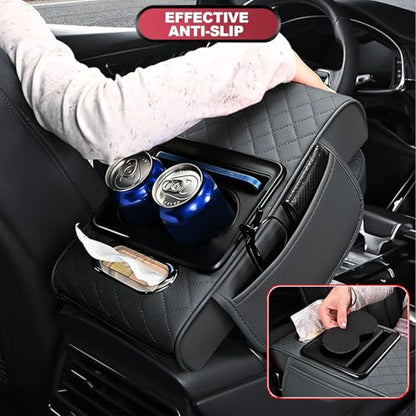 Car Center Console Cover 5 (Gray)