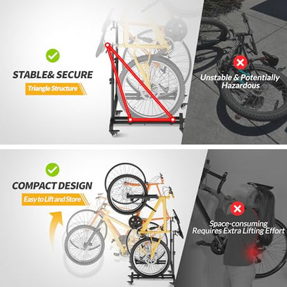 Bike Rack for Garage (2 Packs)