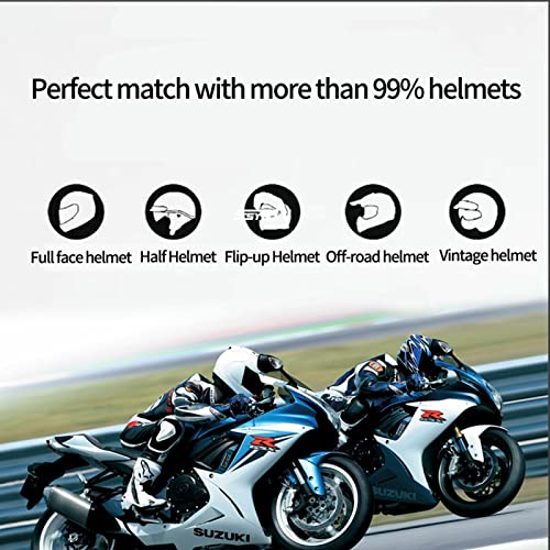 Motorcycle Bluetooth Helmet Intercom Headset