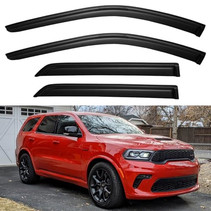 Window Visors Rain Guards for 2011 (2011-2026 Dodge Durango)