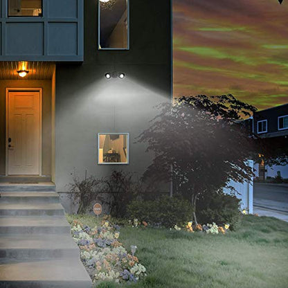 Flood Lights Outdoor (Black / 3000K)