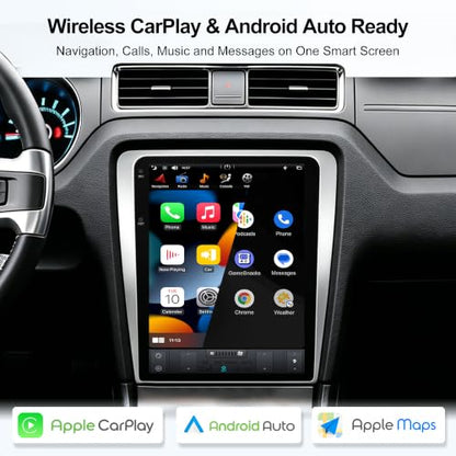12.1 Inch IPS Android Car Stereo Radio Head Unit for Ford Mustang 2010 (PX3 Quad core 2G+32G AUTO & Manual A/C)