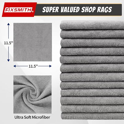 Shop Towels Pack of 50 (50PK / Grey)