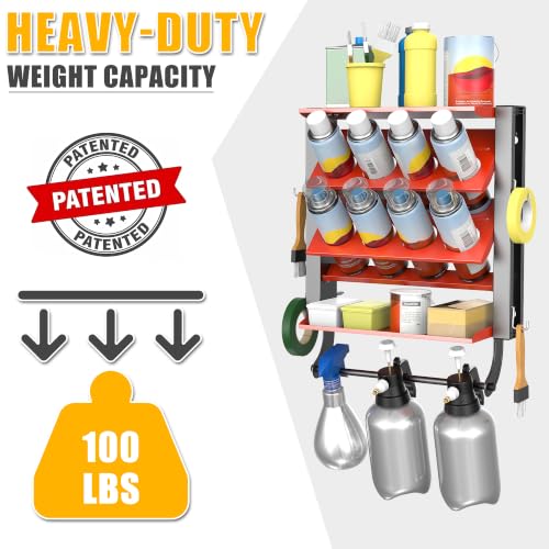 Spray Can Holder Rack (Integrated)