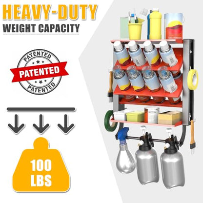 Spray Can Holder Rack (Integrated)
