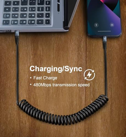 USB C to USB C Cable 6ft (6FT / Black)
