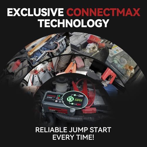 JC400 2A/1A/750mA 6/12V Car Battery Charger & 2500A Jump Starter