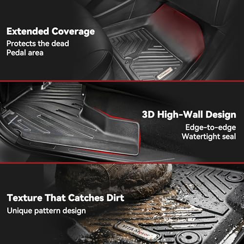Floor Mats Compatible with Toyota 4Runner 2013