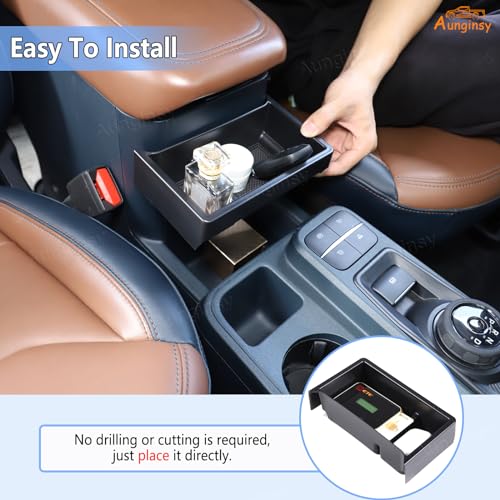 Center Console Organizer Tray Compatible with Ford Maverick 2022 (Storage Box(Small))