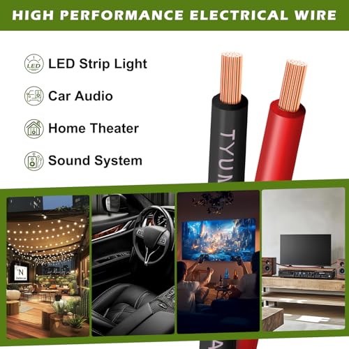8 Gauge Wire 25FT (25 Feet / 8/2 Gauge)