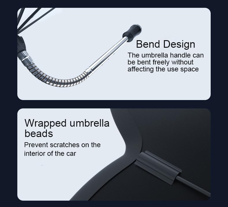 Auto Front Windows Car Windshield Sun Shade Umbrella for Most Vehicles