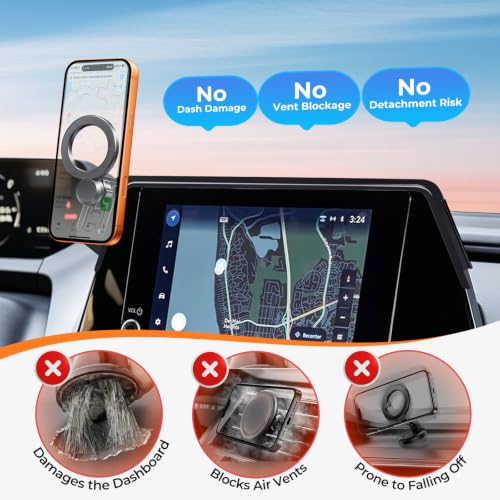Car Phone Holder for Toyota Prius 2023 (Fit for 2023-2026 Prius, 8-Inch)