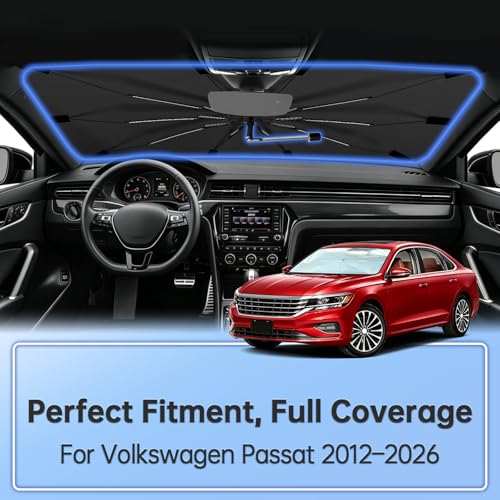 Windshield Sun Shade Umbrella for Volkswagen Passat 2012 (for Volkswagen Passat 2012–2026)