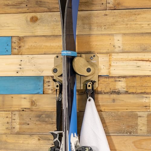 The OG Ski & Snowboard Wall Mount (Light Wood / Three Pack)