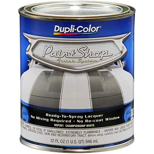 BSP201-2 PK) 'Paint Shop' Championship White Finish System Base Coat - 1 Quart, (Case of 2)