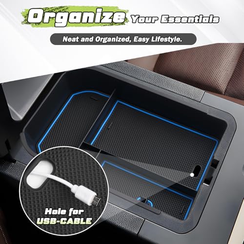 Center Console Organizer Insert (24+Land Cruiser Organizer)
