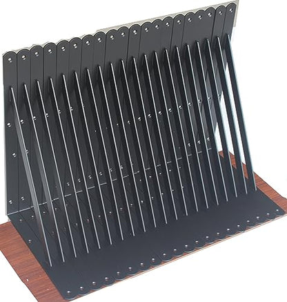 32 Pack L14 x H 10" Black Heavy Duty Shelf Brackets with Screws Metal Shelf Brackets Shelf Support Angle Brackets for Shelves L Brackets Heavy Duty Floating Shelf (32 Pack-Black / 14''x10'')