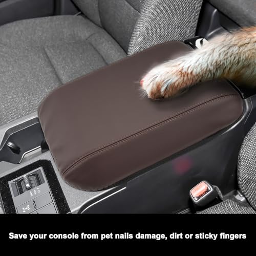 for 2024 2025 2026 2027 Land Cruiser Armrest Cover (24 25 26 27 Land Cruiser Tan Line (Thin))