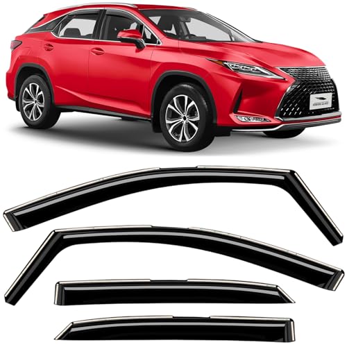 in Channel Extra Durable Rain Guards for Lexus RX 350