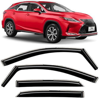 in Channel Extra Durable Rain Guards for Lexus RX 350
