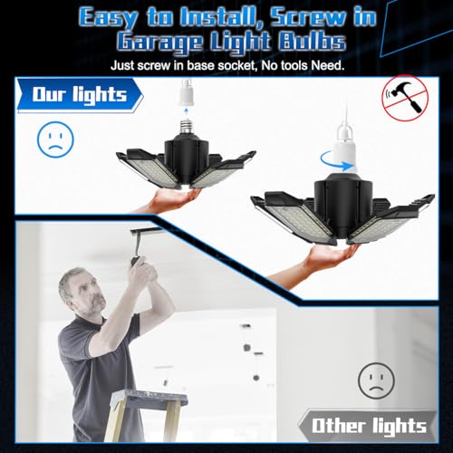 LED Garage Lights (150W - 2Pack)