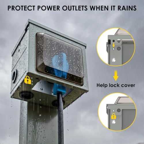 30 Amp & 20 Amp RV Power Outlet Box (30A)