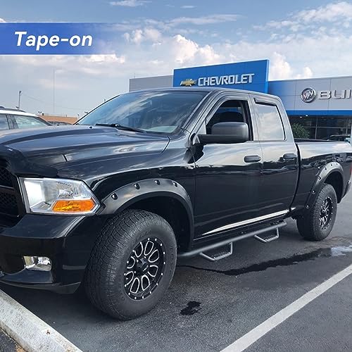 Window Visors Rain Guards for 2009 (2009-2018 ram 1500 quad cab)