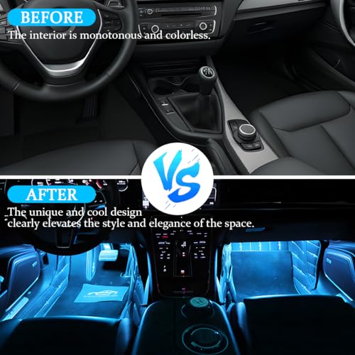 Car Interior LED Lights (Ice Blue)