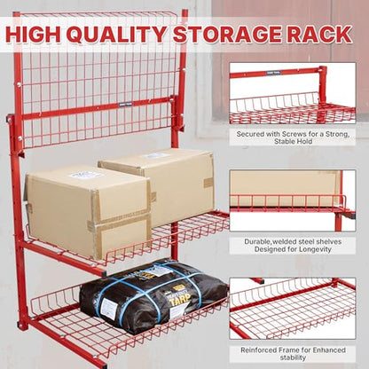 Wall Mounted Storage Rack