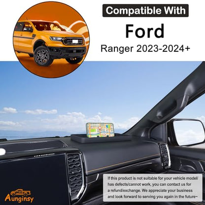 Center Console Dash Organizer Compatible with Ford Ranger 2015 (Fit Ford Ranger)